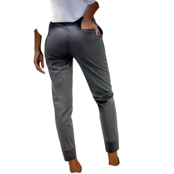 Dress Casual Career Pants Swift Drape by Ministry of Supply Heather Gray Sz. 12 - Picture 2 of 4